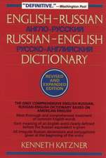 English–Russian, Russian–English Dictionary Rev (Paper)