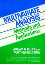 Multivariate Analysis – Methods and Applications