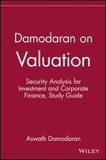 Damodaran On Valuation – Security Analysis for Investment & Corporate Finance SG t/a