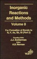 Inorganic Reactions & Methods V 8 – Formations of Bonds to N, P, As, Sb, Bi Pt 2