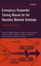 Emergency Responder Training Manual for the Hazardous Materials Technician 2e