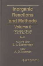 Inorganic Reactions and Methods V 6–Formation of