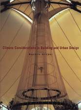 Climate Considerations in Building and Urban Desig