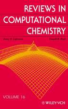 Reviews in Computational Chemistry V16