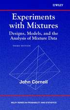 Experiments With Mixtures 3E