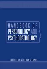 Handbook of Personology and Psychopathology