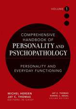 Comprehensive Handbook of Personality and Psychopathology V 1 – Personality and Everyday Functioning