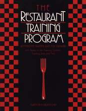 Restaurant Training Program: Employee Training Gui Training Guide for Managers