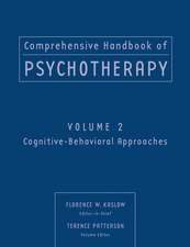 Comprehensive Handbook of Psychotherapy – Cognitive, Behavioral Approaches V 2