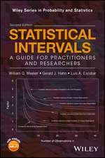 Statistical Intervals – A Guide for Practitioners and Researchers, Second Edition