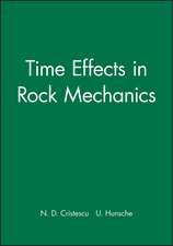 Time Effects in Rock Mechanics