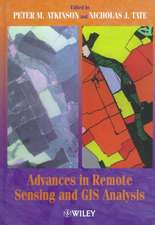 Advances in Remote Sensing & GIS Analysis