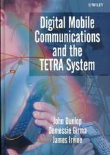 Digital Mobile Communications & the TETRA System