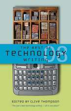 The Best of Technology Writing 2008