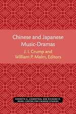 Chinese and Japanese Music-Dramas