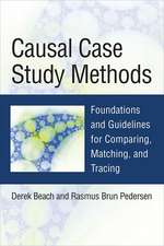 Causal Case Study Methods: Foundations and Guidelines for Comparing, Matching, and Tracing