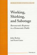 Working, Shirking, and Sabotage: Bureaucratic Response to a Democratic Public