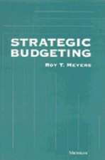 Strategic Budgeting