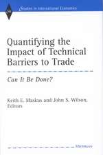 Quantifying the Impact of Technical Barriers to Trade