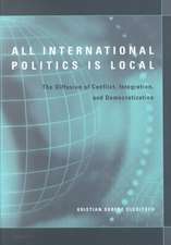 All International Politics Is Local