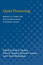 Quiet Pioneering: Robert M. Stern and His International Economic Legacy