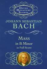 Mass in B Minor in Full Score