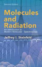 Molecules and Radiation: An Introduction to Modern Molecular Spectroscopy