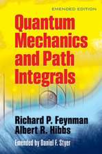 Hibbs, A: Quantam Mechanics and Path Integrals