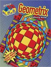 3-D Coloring Book - Geometrix