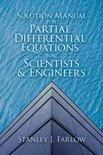 Solution Manual for Partial Differential Equations for Scientists and Engineers