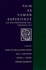 Pain as Human Experience – An Anthropological Perspective (Paper)