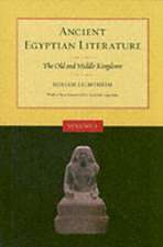 Ancient Egyptian Literature V.1 – The Old and Middle Kingdoms – Revised Edition