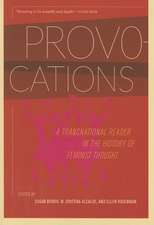 Provocations – A Transnational Reader in the History of Feminist Thought