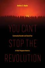 You Can`t Stop the Revolution – Community Disorder and Social Ties in Post–Ferguson America