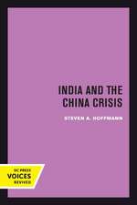 India and the China Crisis