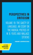 The Gaiety of Language – An Essay on the Radical Poetics of W. B. Yeats and Wallace Stevens