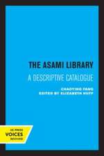 The Asami Library – A Descriptive Catalogue