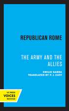 Republican Rome – The Army and the Allies