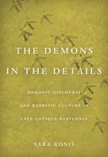 Demons in the Details – Demonic Discourse and Rabbinic Culture in Late Antique Babylonia