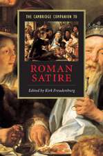 The Cambridge Companion to Roman Satire