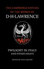 Twilight in Italy and Other Essays