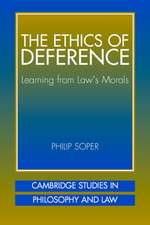 The Ethics of Deference