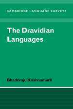 The Dravidian Languages