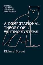 A Computational Theory of Writing Systems