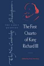 The First Quarto of King Richard III