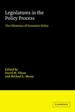 Legislatures in the Policy Process: The Dilemmas of Economic Policy