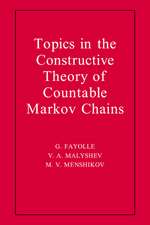 Topics in the Constructive Theory of Countable Markov Chains