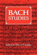 Bach Studies