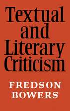 Textual and Literary Criticism