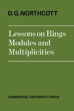 Lessons on Rings, Modules and Multiplicities